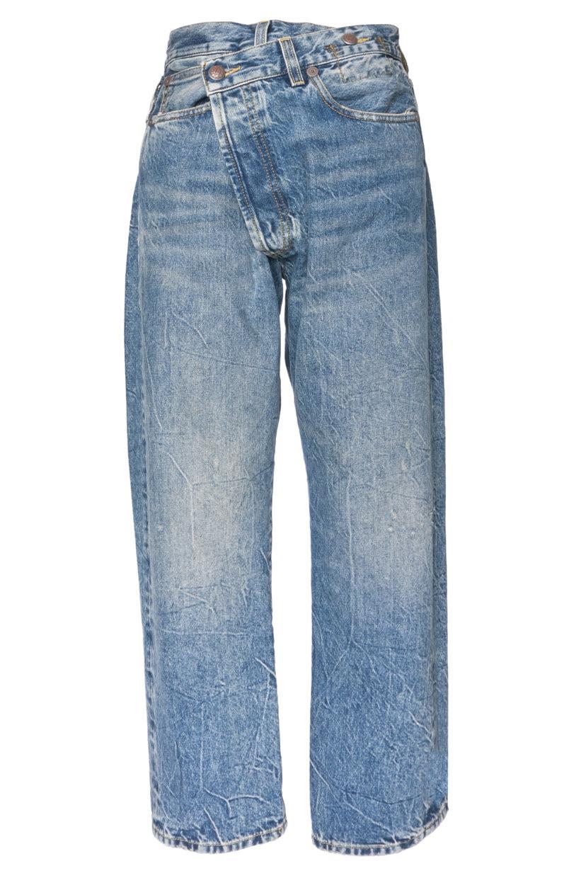 R13 Size 26 Cross Over Jeans