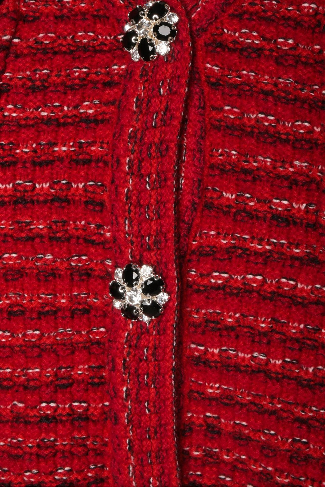 Self Portrait Size S Melange Knit Cardigan