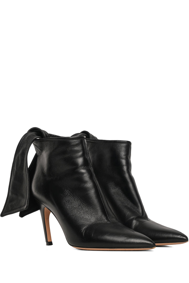 Dior Size 36 La Belle D Bow Ankle Boots