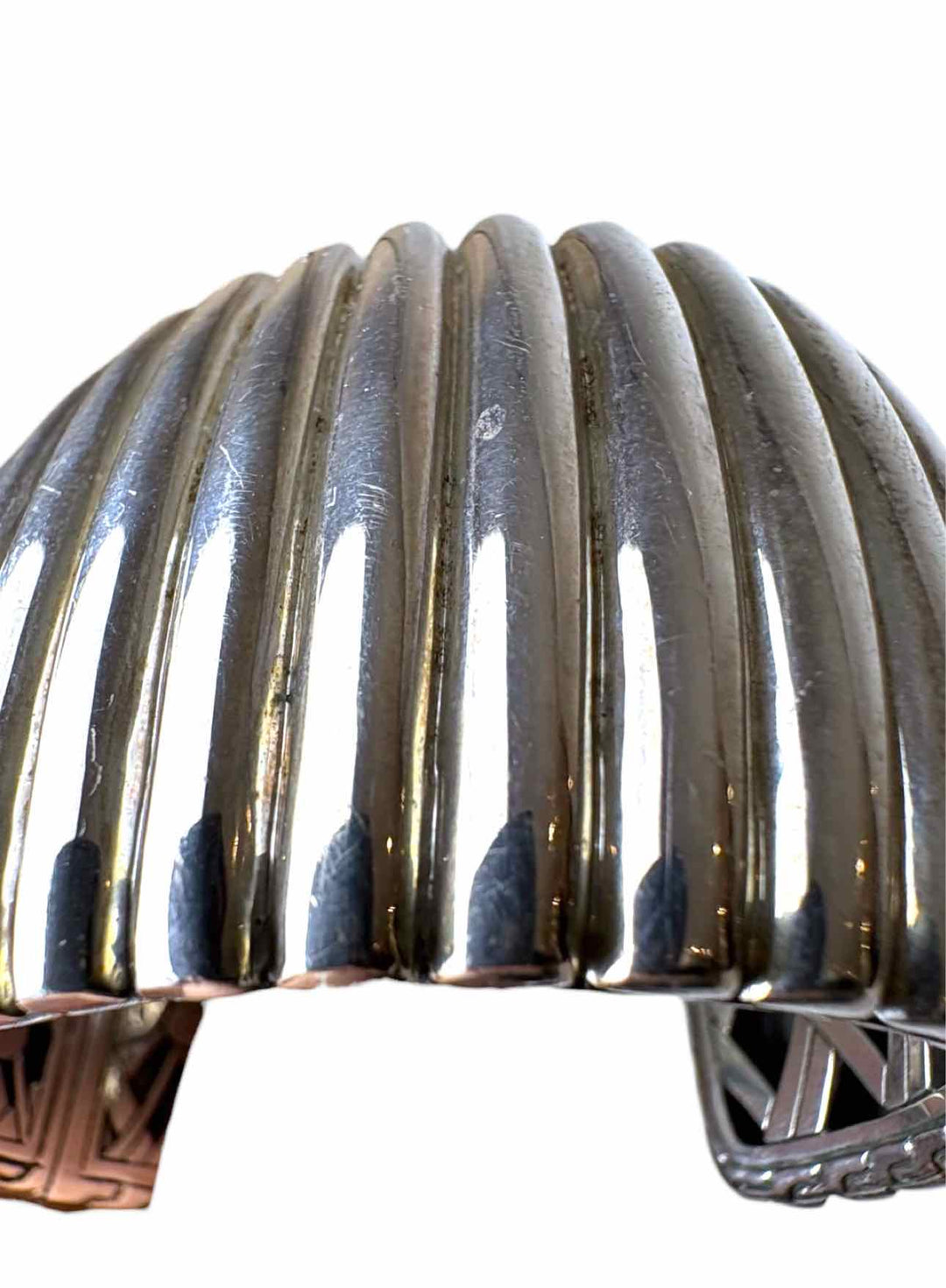 John Hardy Sterling Silver Wide Bedleg Cuff Bracelet