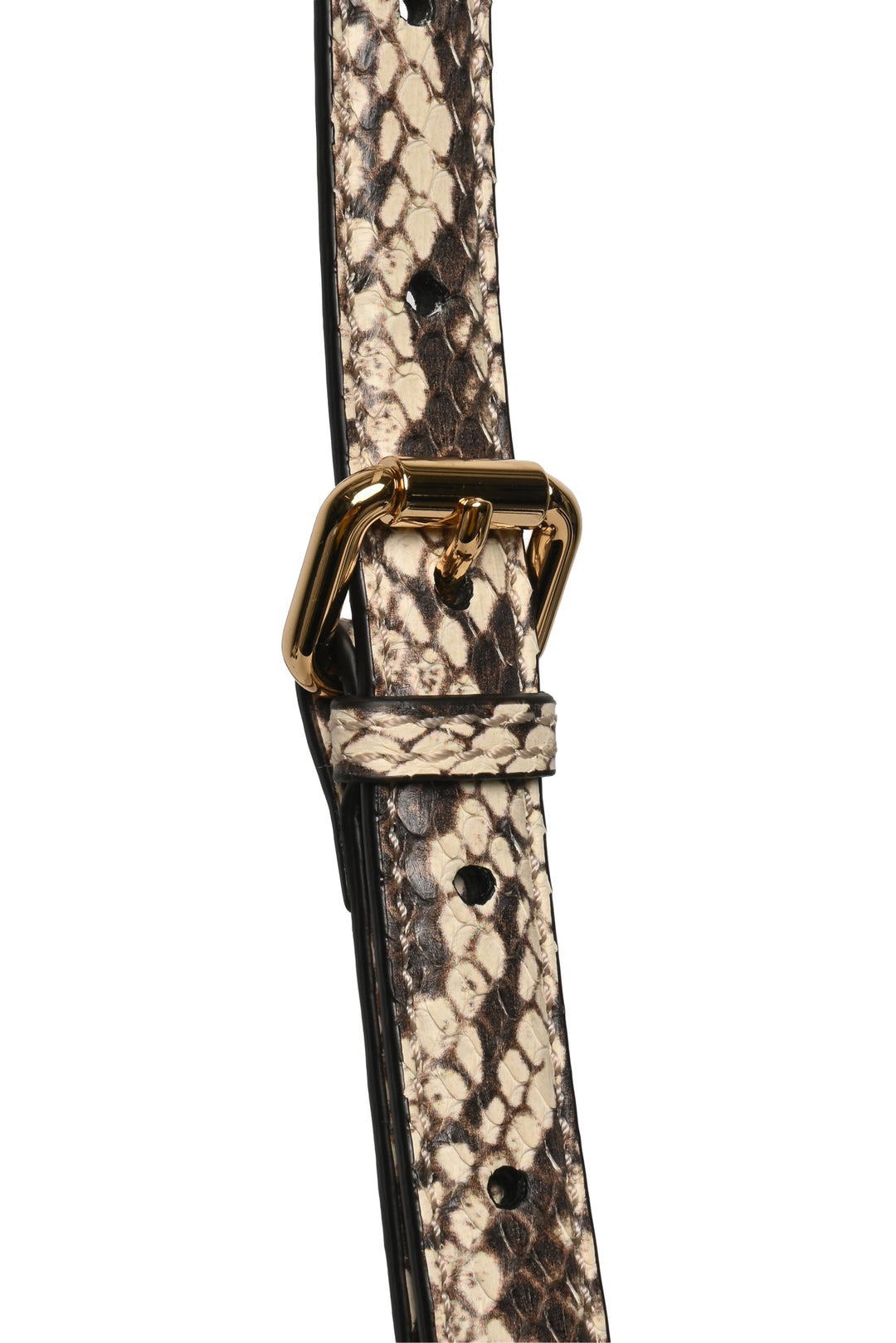 Fendi Python Trimmed Touch Shoulder Bag