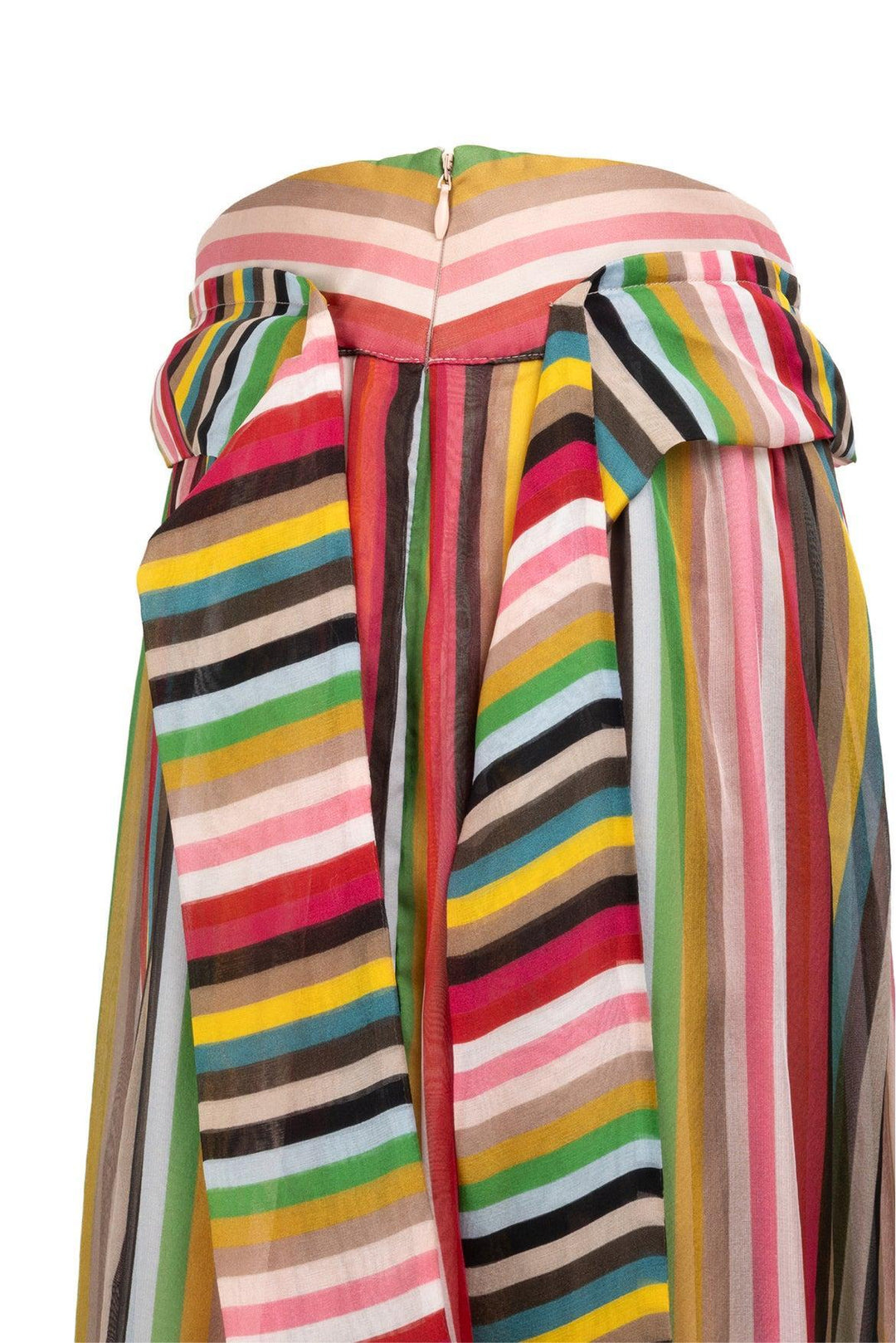 No. 21 Size 40 Striped Side Tie Skirt
