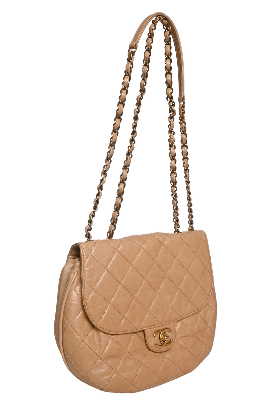 Chanel 2014-2015 Paris-Dubai Bubble CC Flap Shoulder Bag
