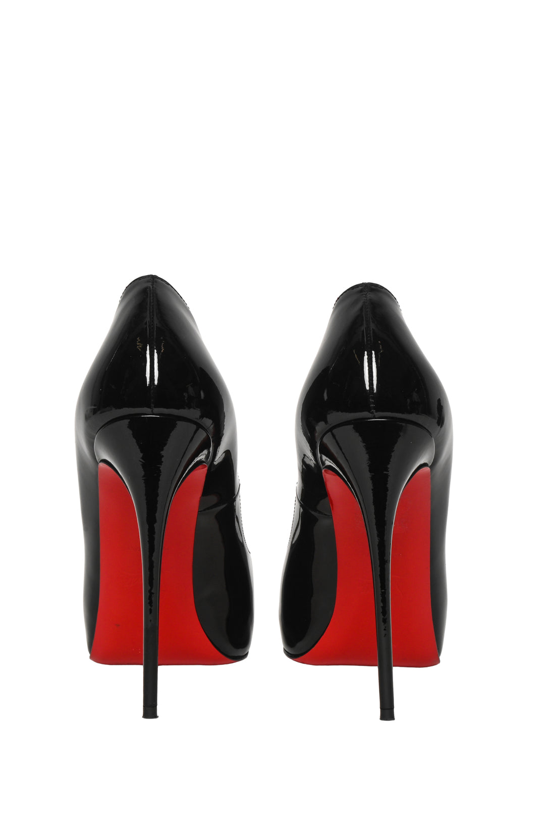 Christian Louboutin Size 39 New Very Prive 120mm Peeptoe Patent Leather Pumps