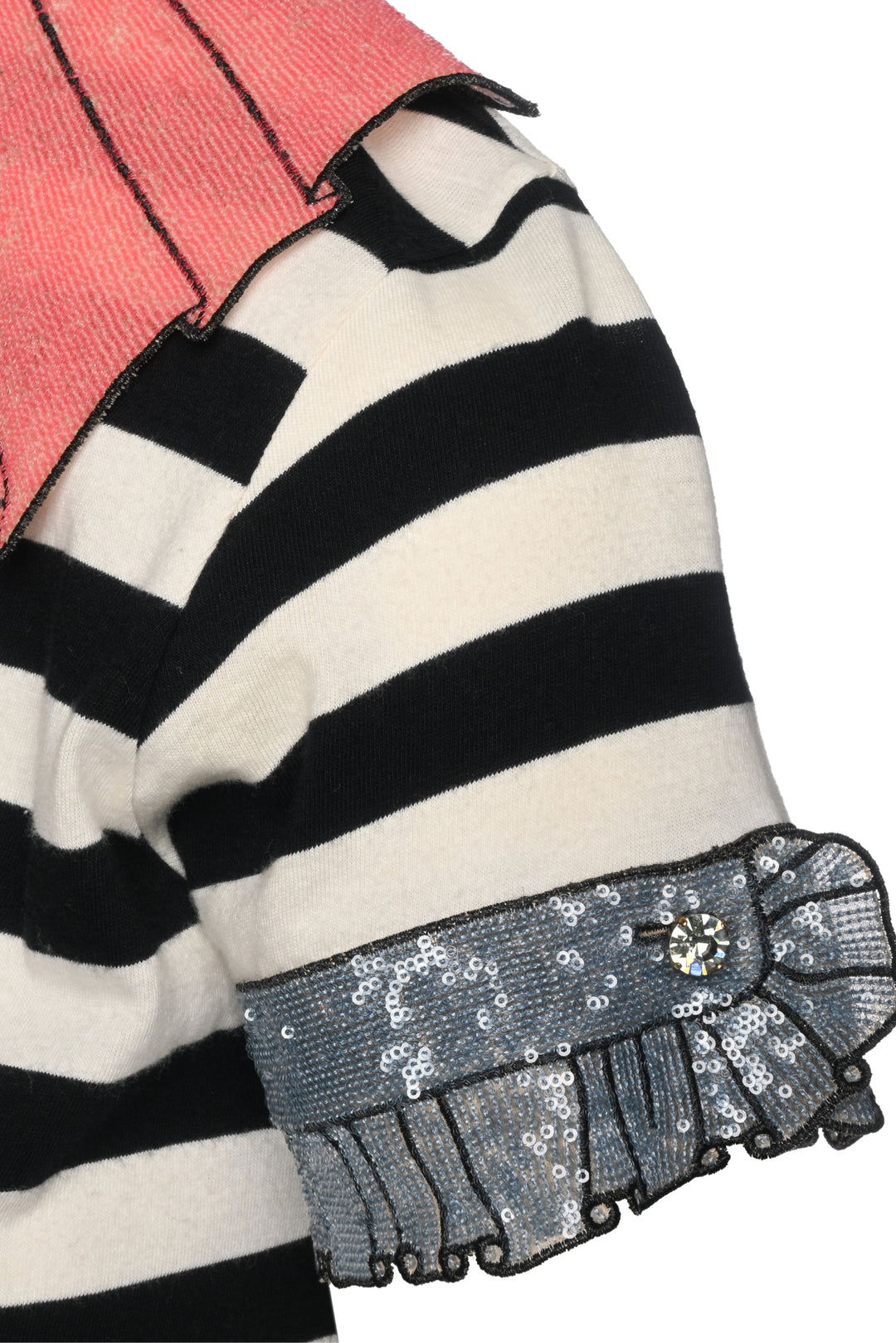Gucci Size XS Sequin Trompe L'oeil Tops