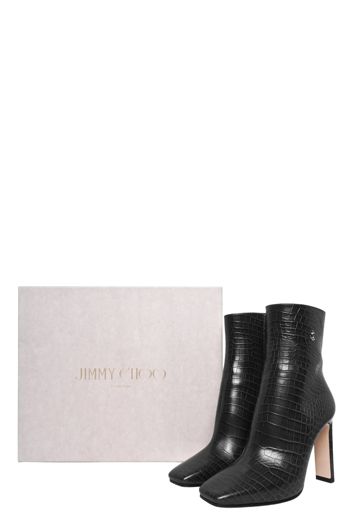 Jimmy Choo Size 37 Minori 100 Ankle Boots
