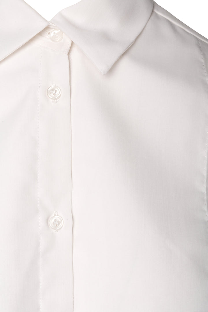 Kall Meyer Size S Chloe Bib Button Down Blouse