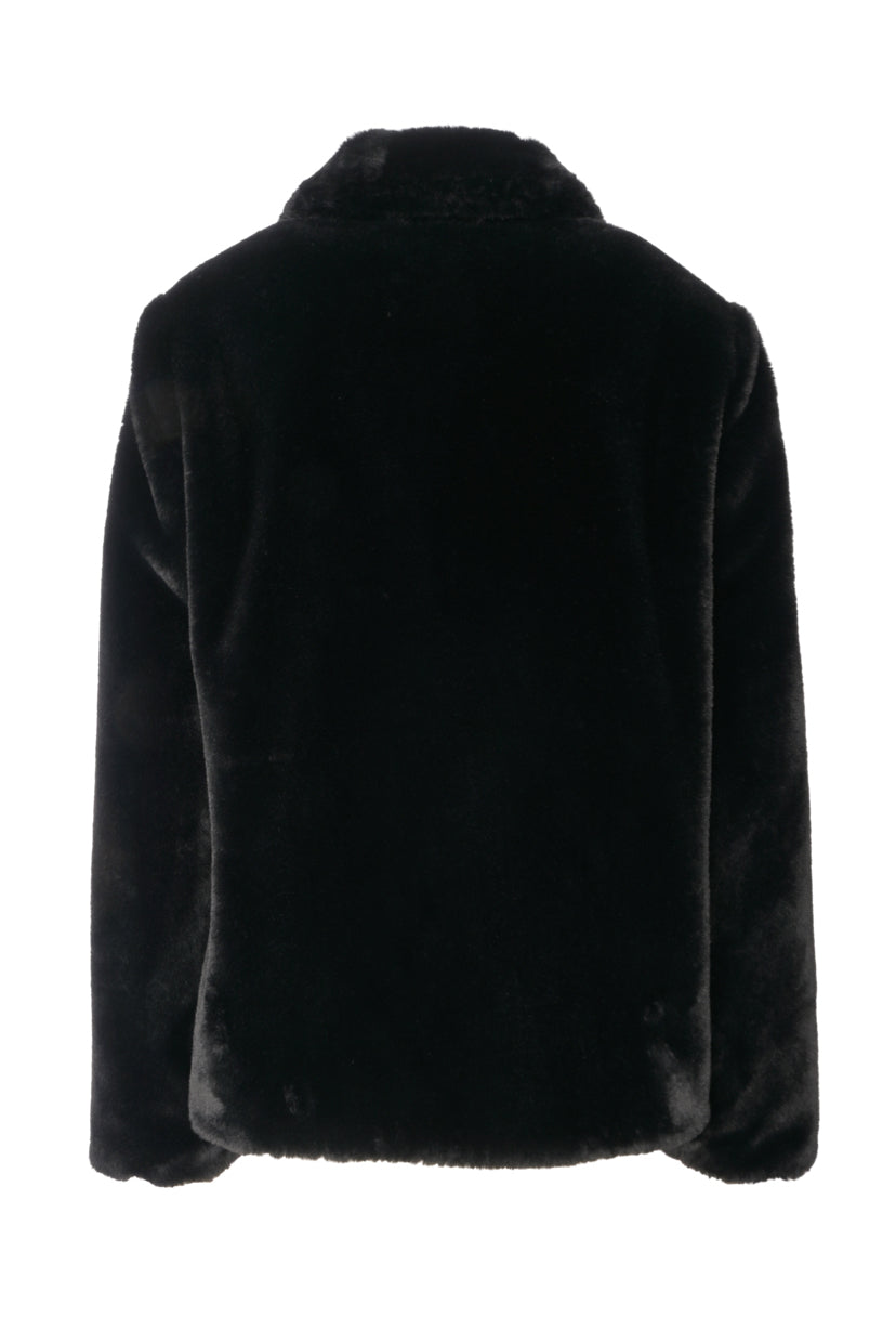 Aspesi Size XS Reversible Faux Fur & Nylon Jacket