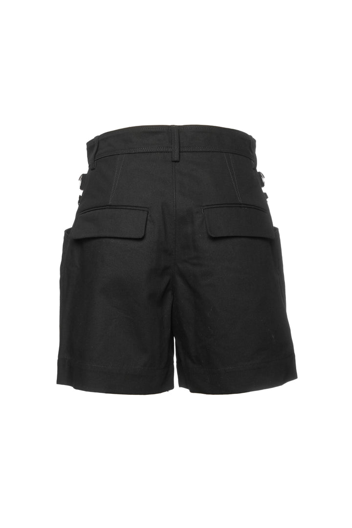 Isabel Marant Size 36 Fairy Pleated Cotton-Canvas Shorts