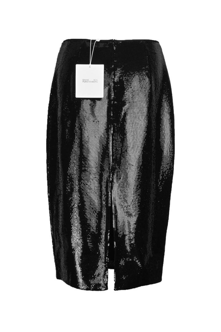 Diane Von Furstenberg Size 6 Sequin Pencil Skirt
