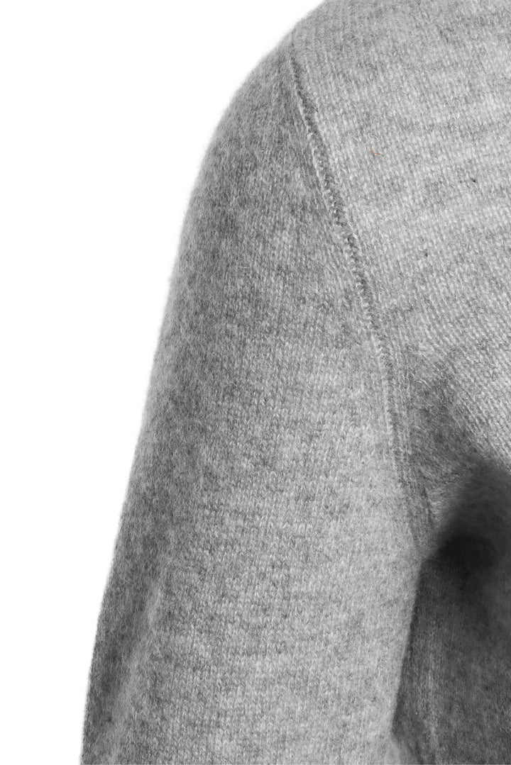Malo Size 44 V-Neck Cashmere Sweater