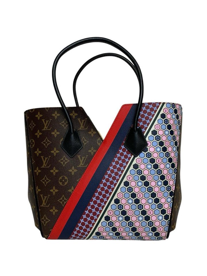 Louis Vuitton Limited Edition Monogram & Multicolor Graphic Canvas Kimono Tote