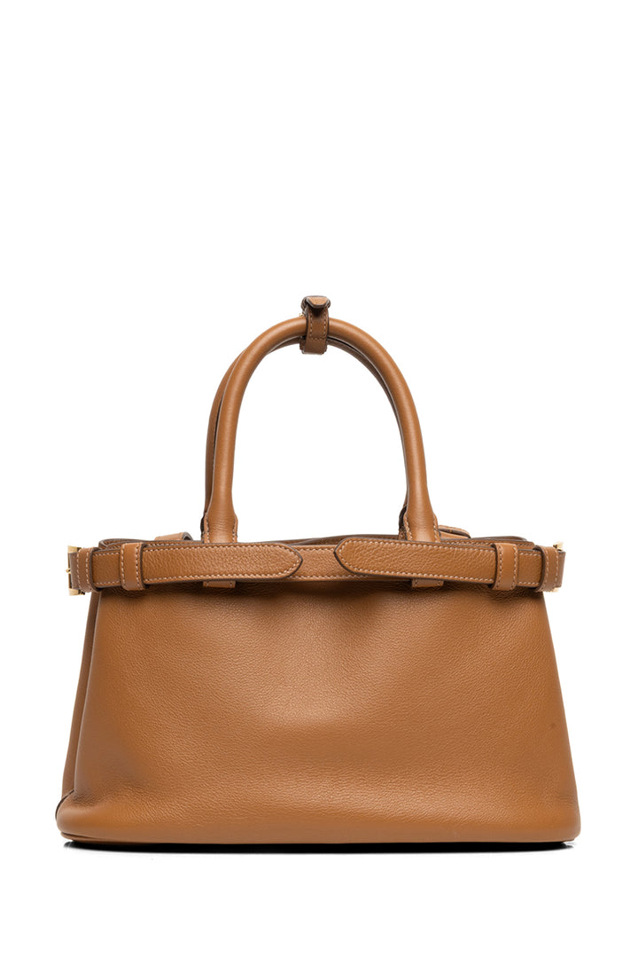 Prada 2024 Buckle Small Leather Bag