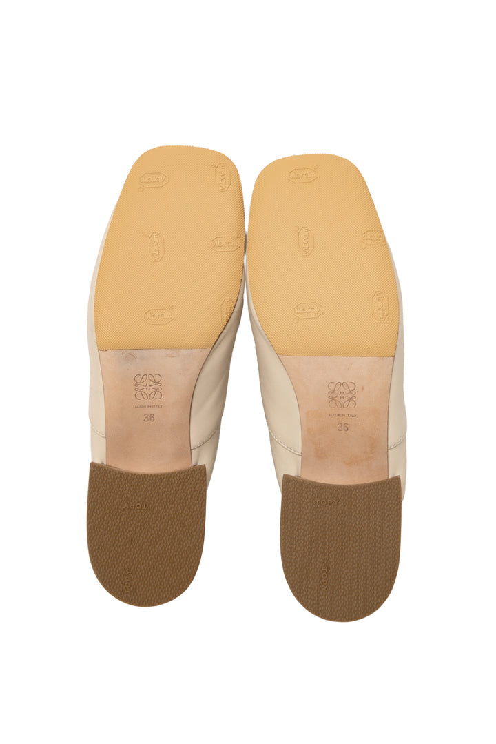 Loewe Size 36 Slip On Soft Derby Mules