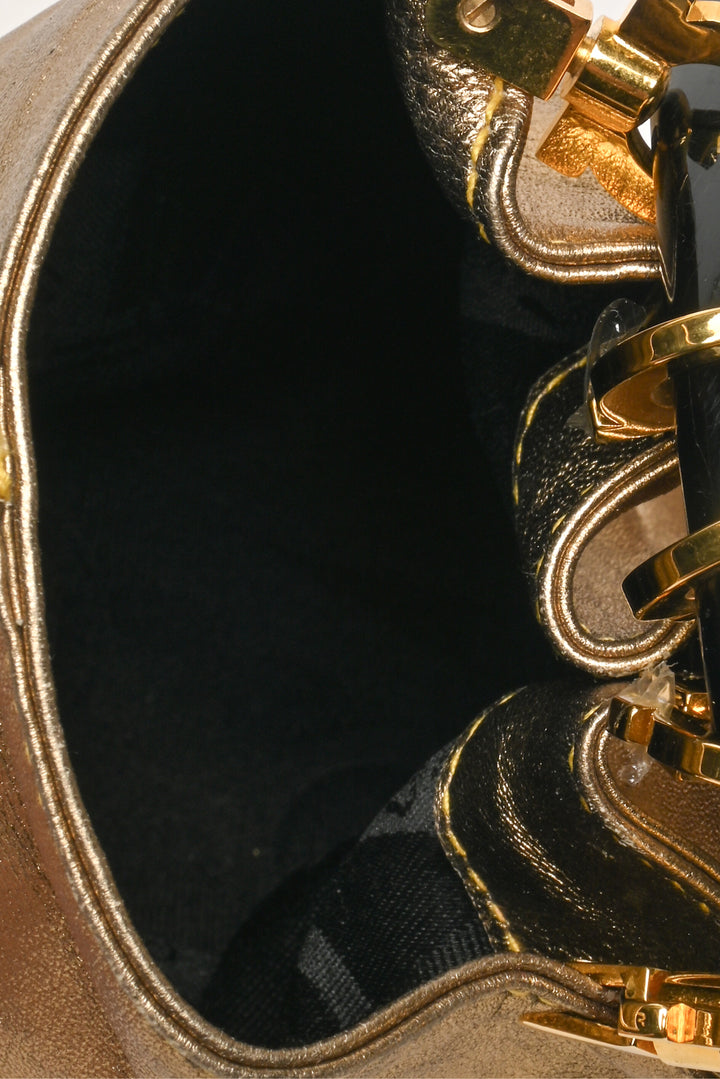 Salvatore Ferragamo Bracelet Mini Bucket Bag