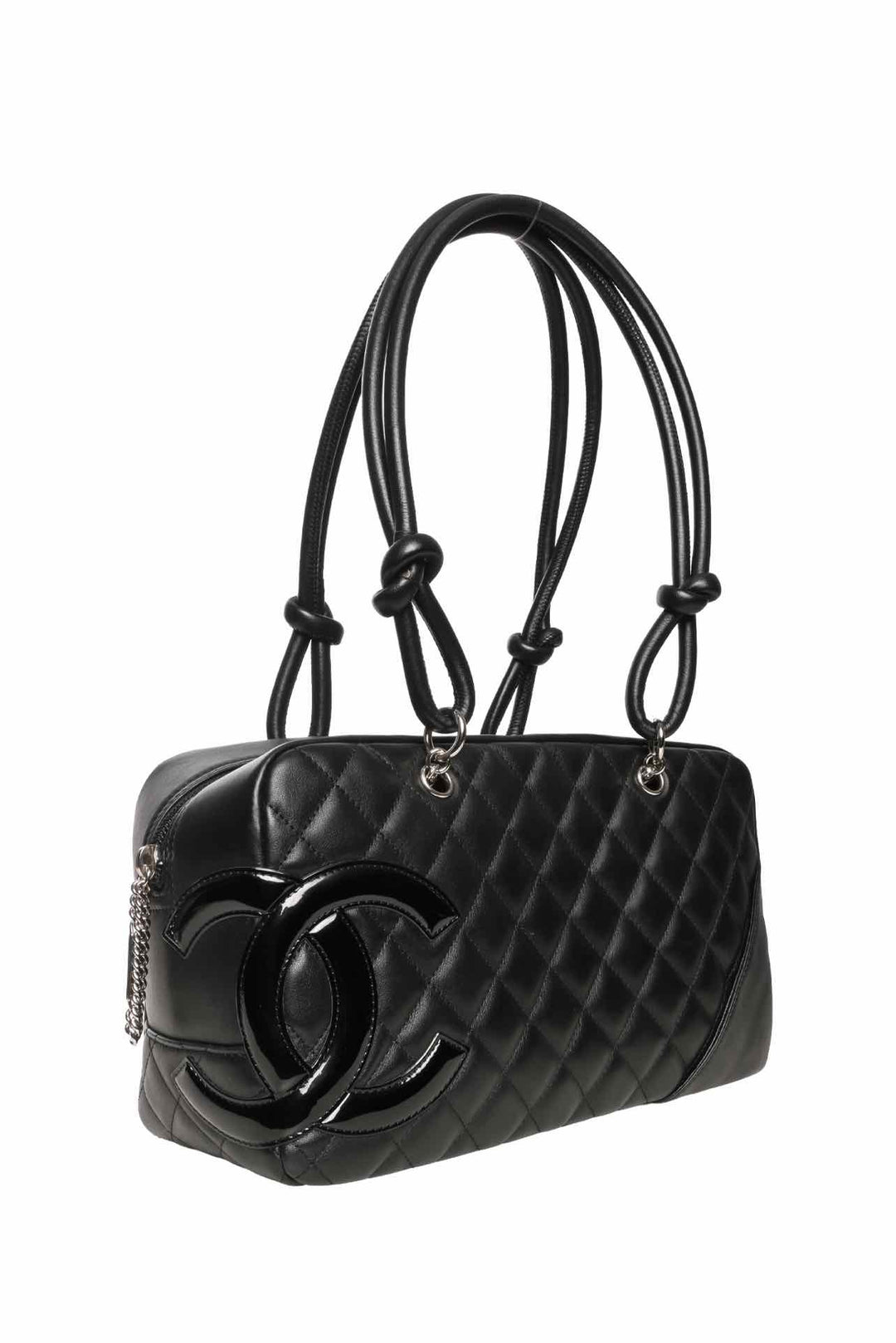 Chanel 2009-2010 Quilted Large Cambon Bowler Shoulder Bag