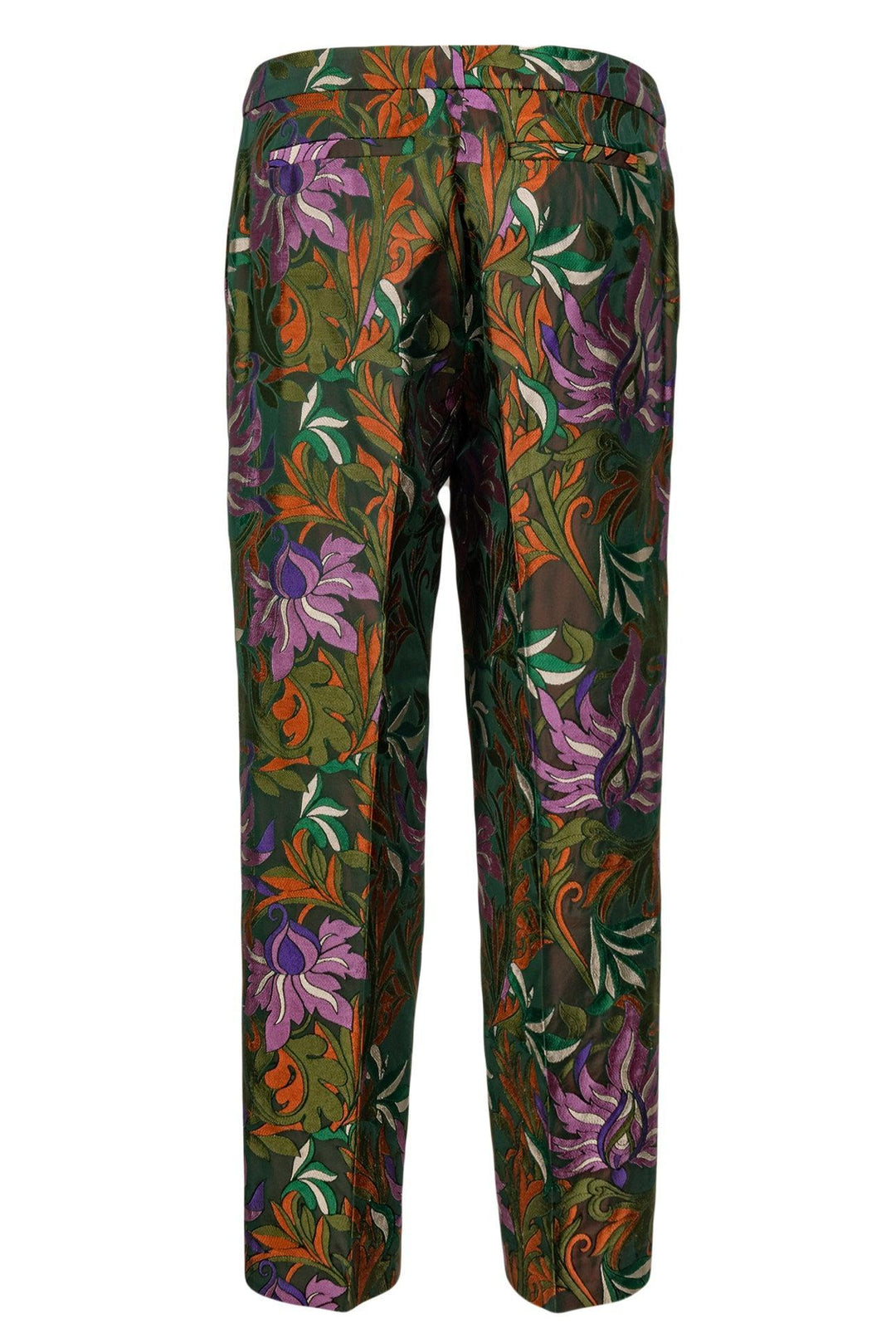 Dries Van Noten Size 38 Printed Tapered Pants