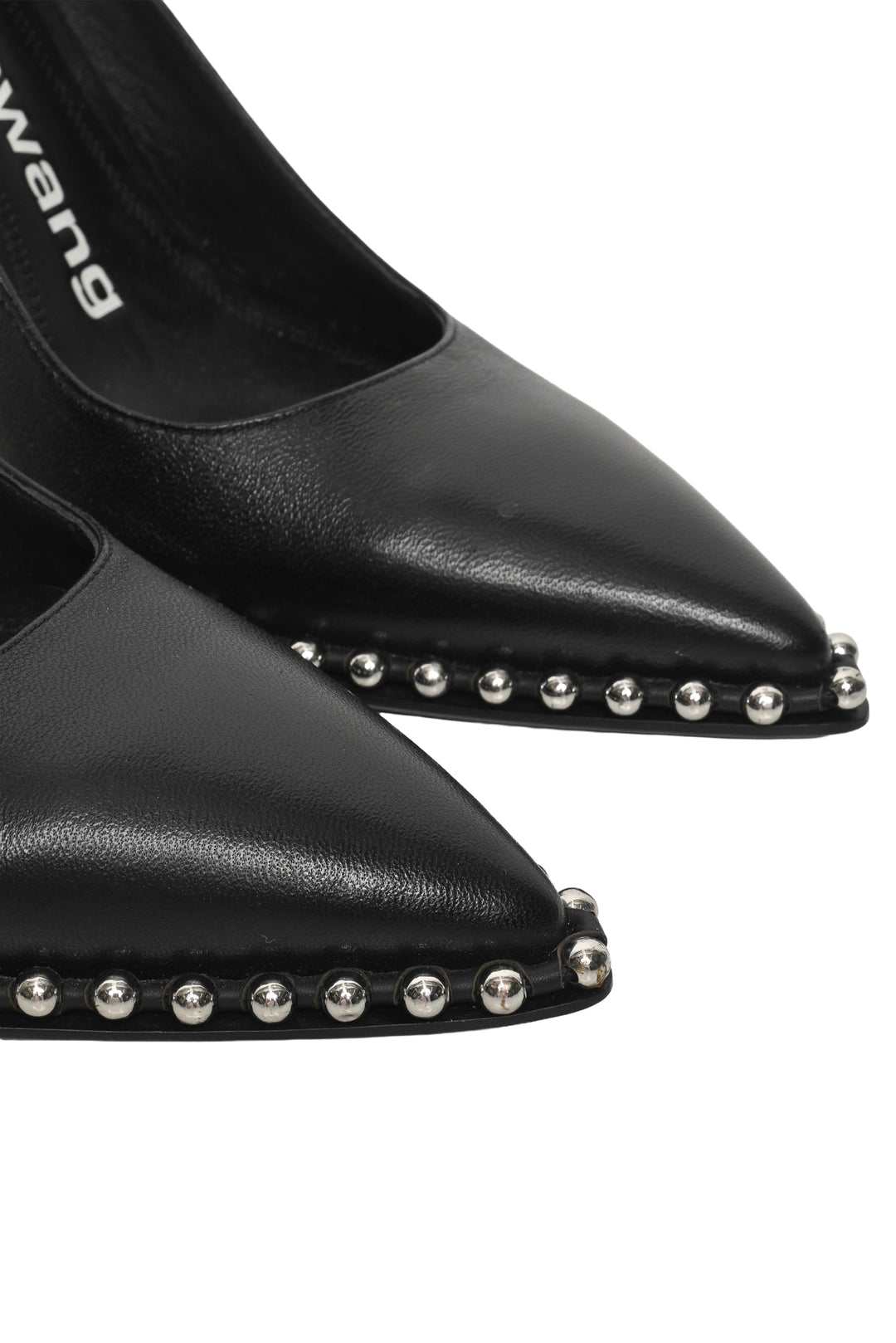 Alexander Wang Size 38.5 Rie Studded Leather Pumps