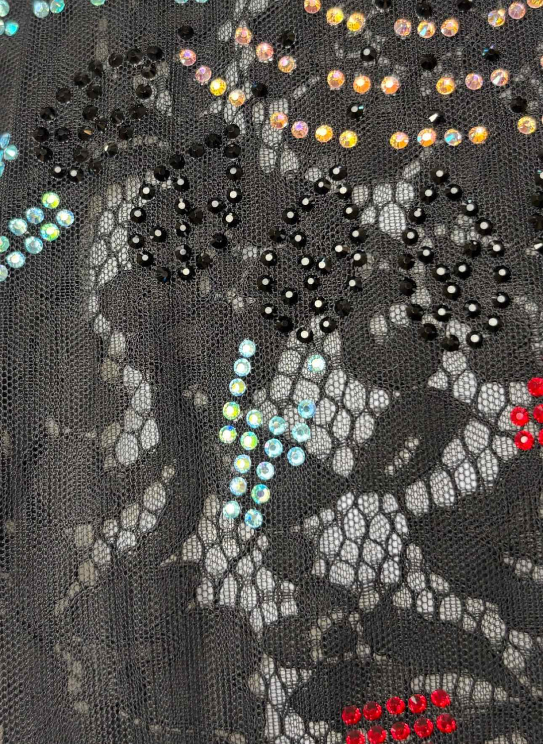 Ermanno Scervino Size 42 Crystal Embellished Mini  Skirt