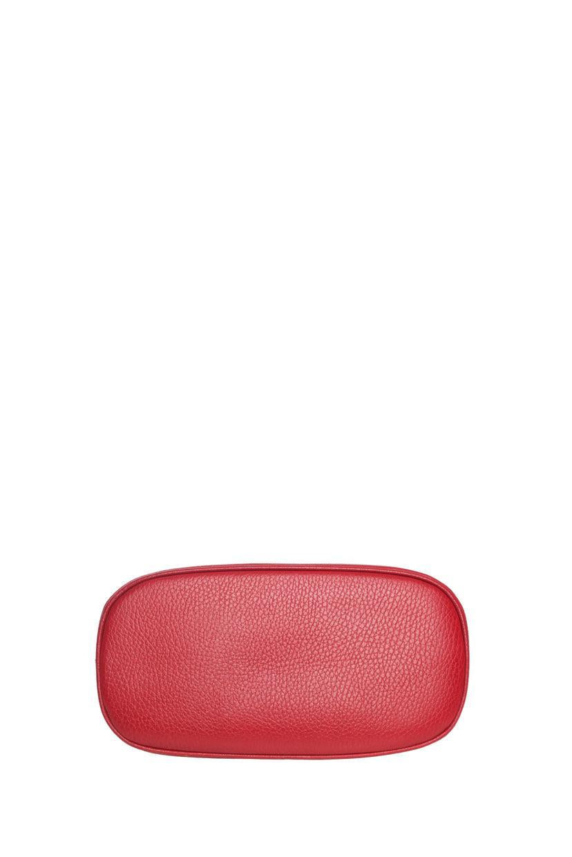 Gucci Dollar Calfskin Small GG Charm Dome Satchel