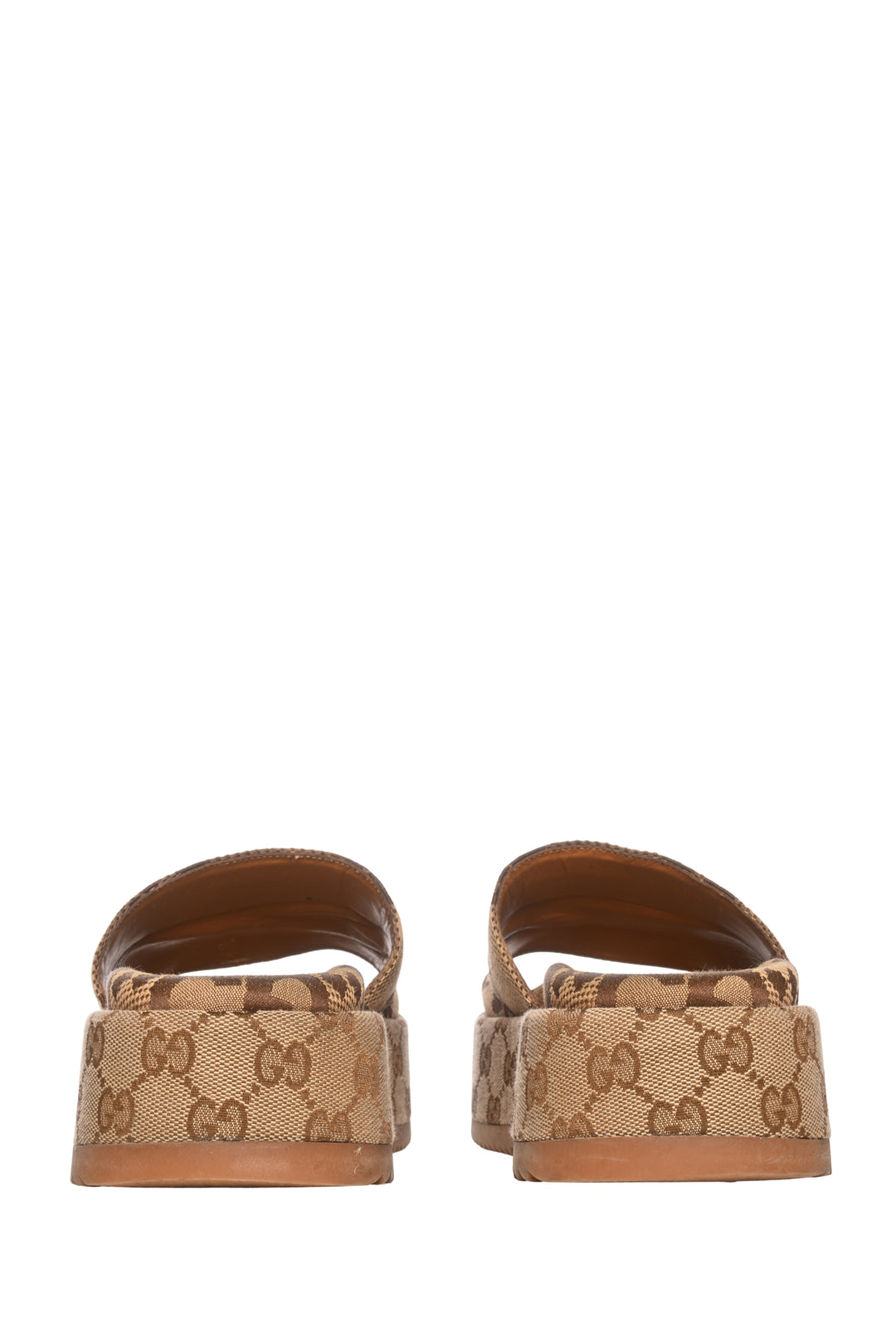 Gucci Size 38.5 Platform Slides