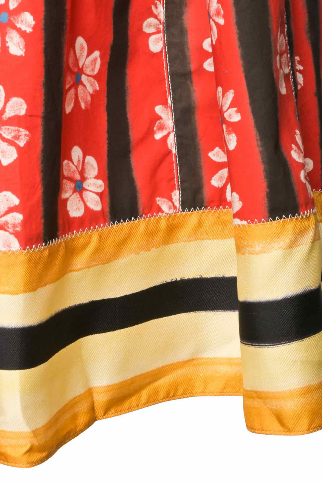 Marni Size 38 Daisy Lane Poplin Skirt