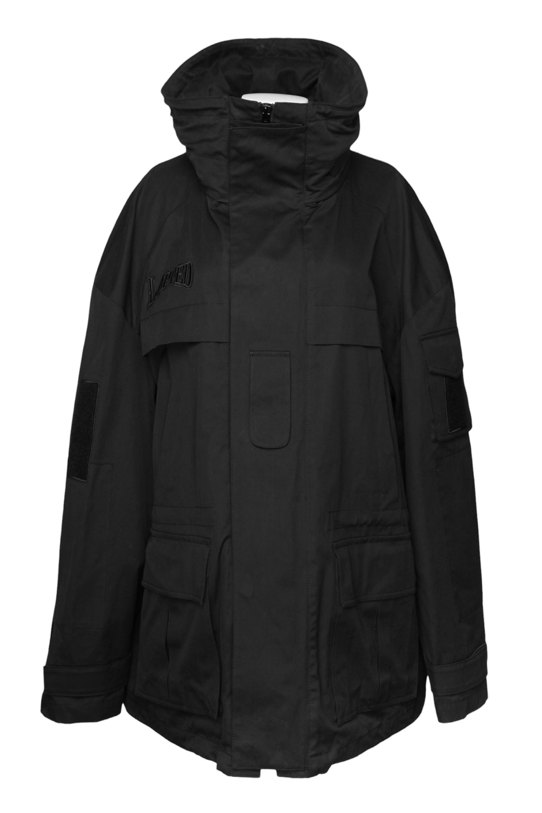 Juun.J Size 48 Men's Embroidered Multi Pocket Coat