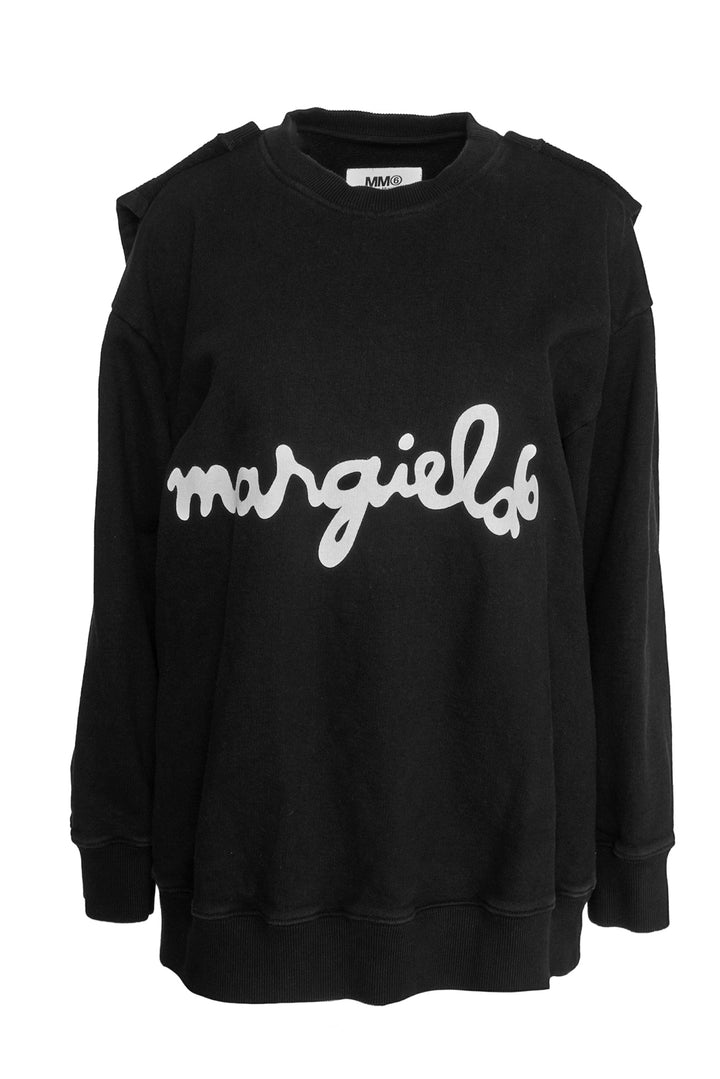 MM6 Martin Margiela Size XS Logo Bib Sweatshirt