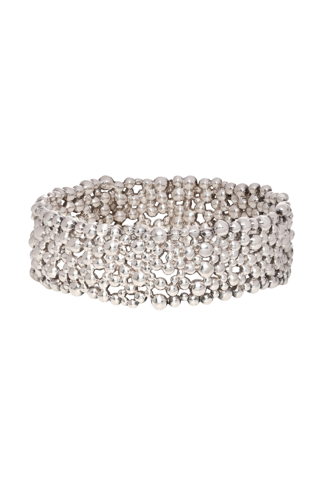 Links of London Size L Effervescence Bubble Bangle Bracelet