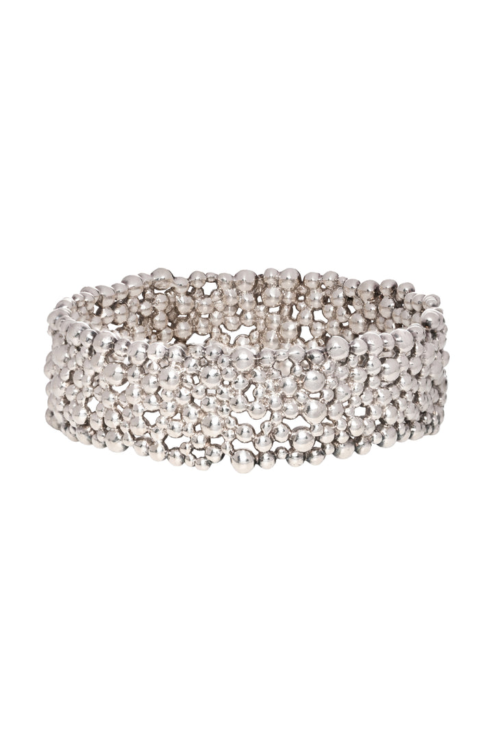 Links of London Size L Effervescence Bubble Bangle Bracelet
