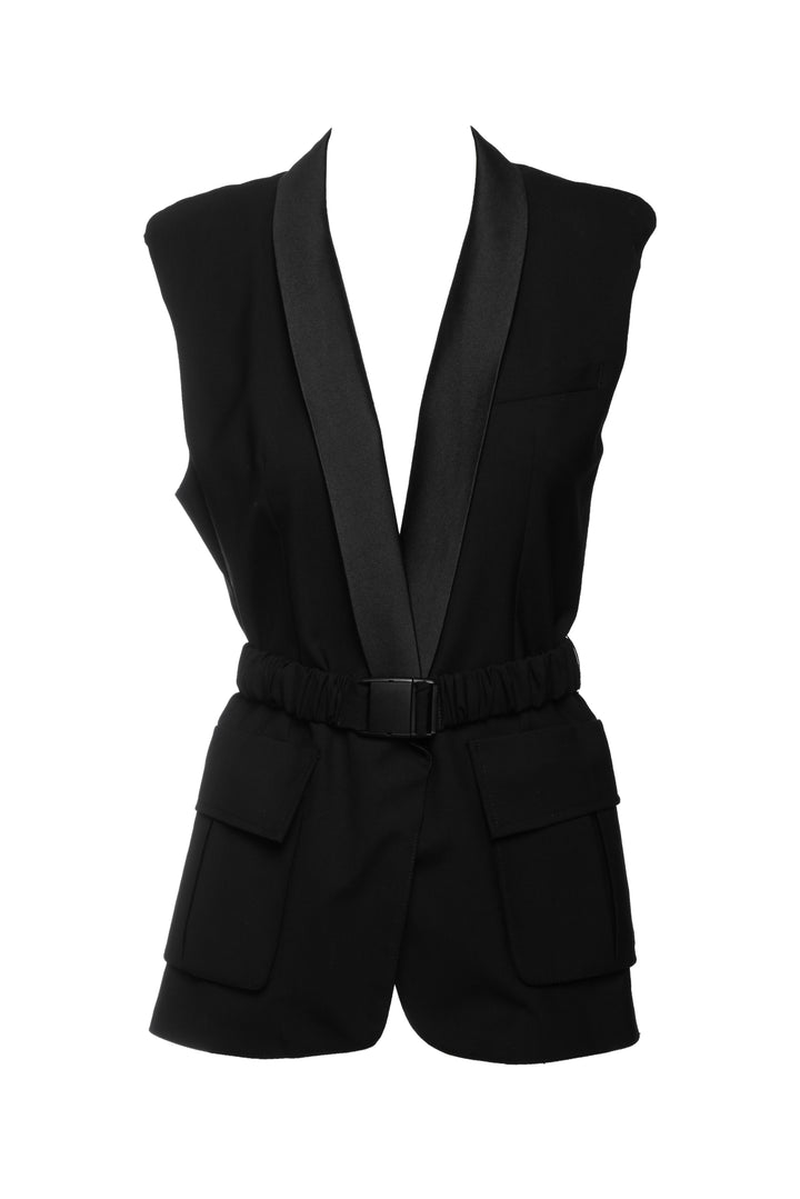 Smythe Size 6 Sleeveless Blazer