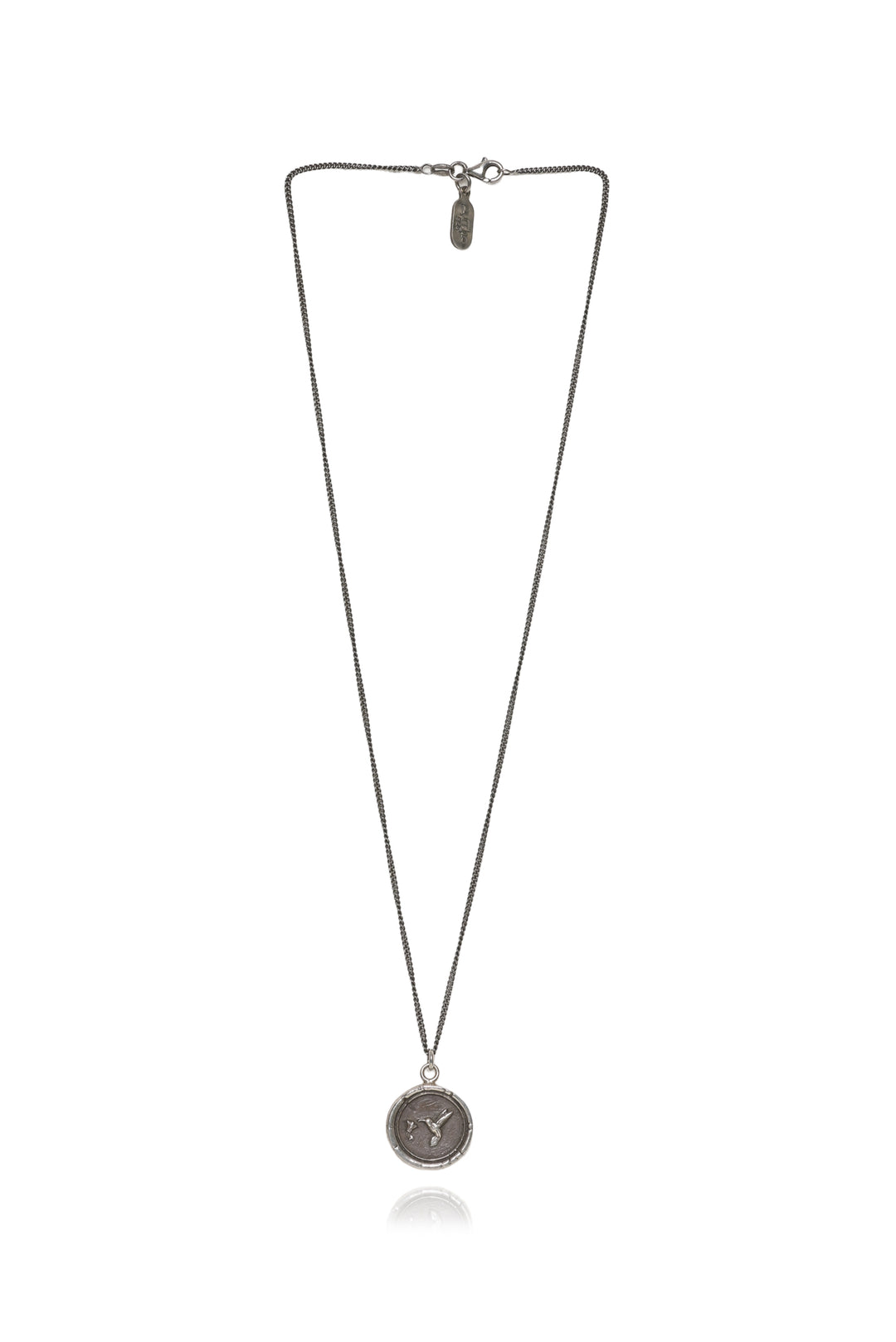 Pyrrha Hummingbird Pendant Necklace