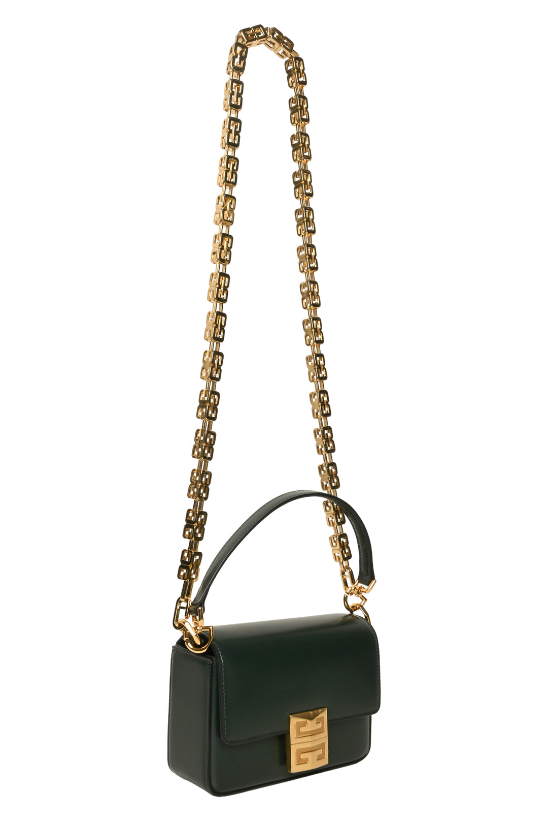 Givenchy Box Calfskin Small 4G Cube Chain Shoulder Bag
