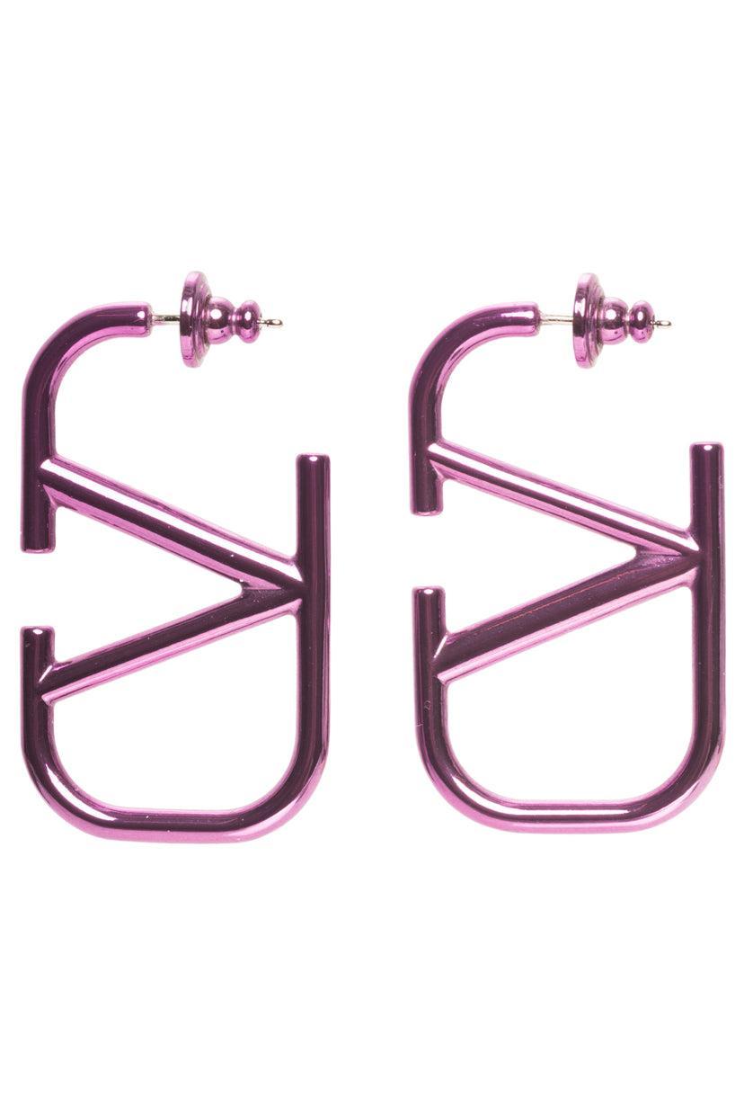 Valentino Size OS VLogo Signature Metal Earrings