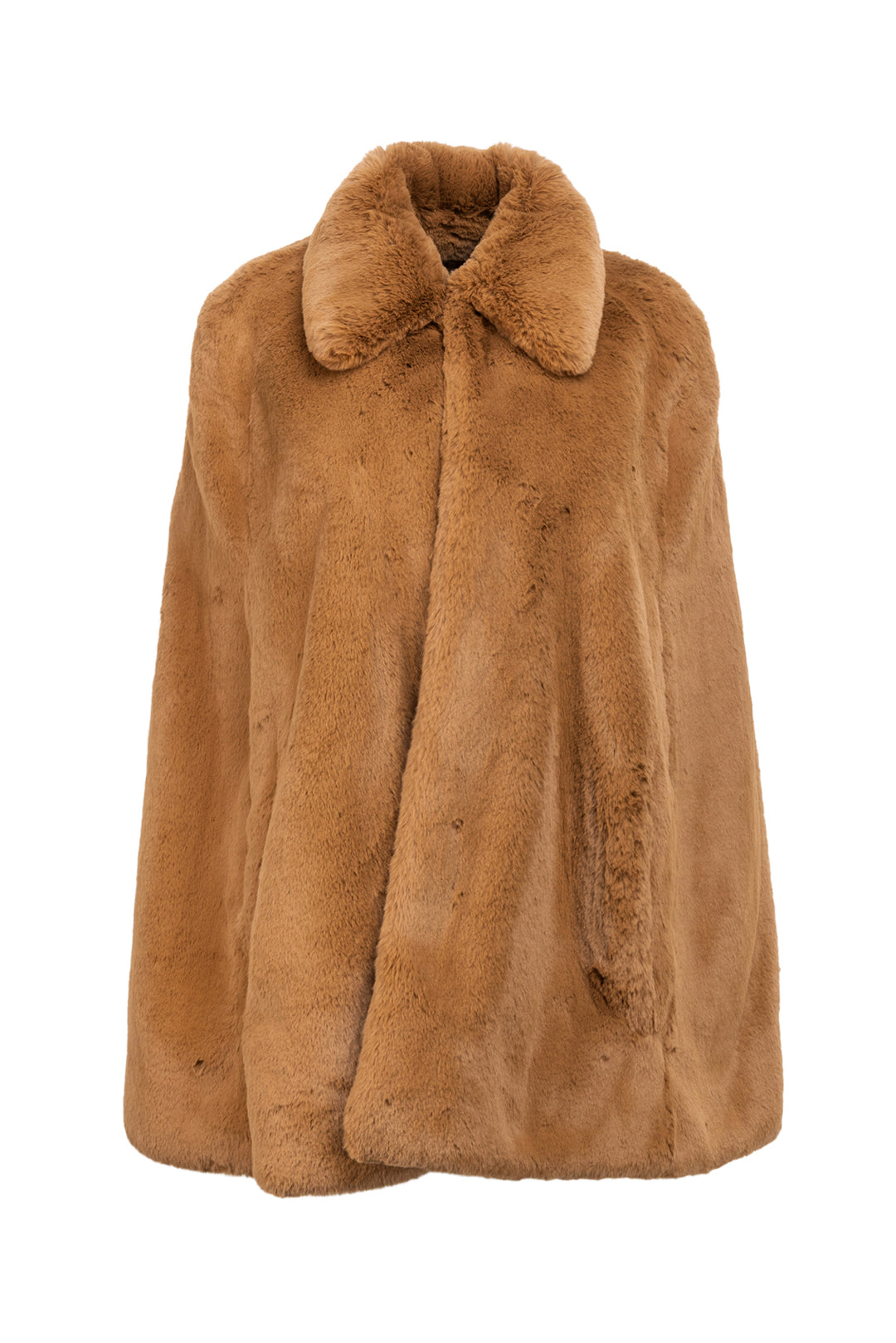 Burberry Size M/L Allford Faux Fur Cape