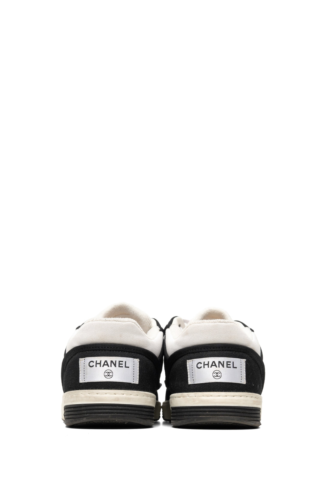 Chanel Size 36 Interlocking CC Fabric Sneaker