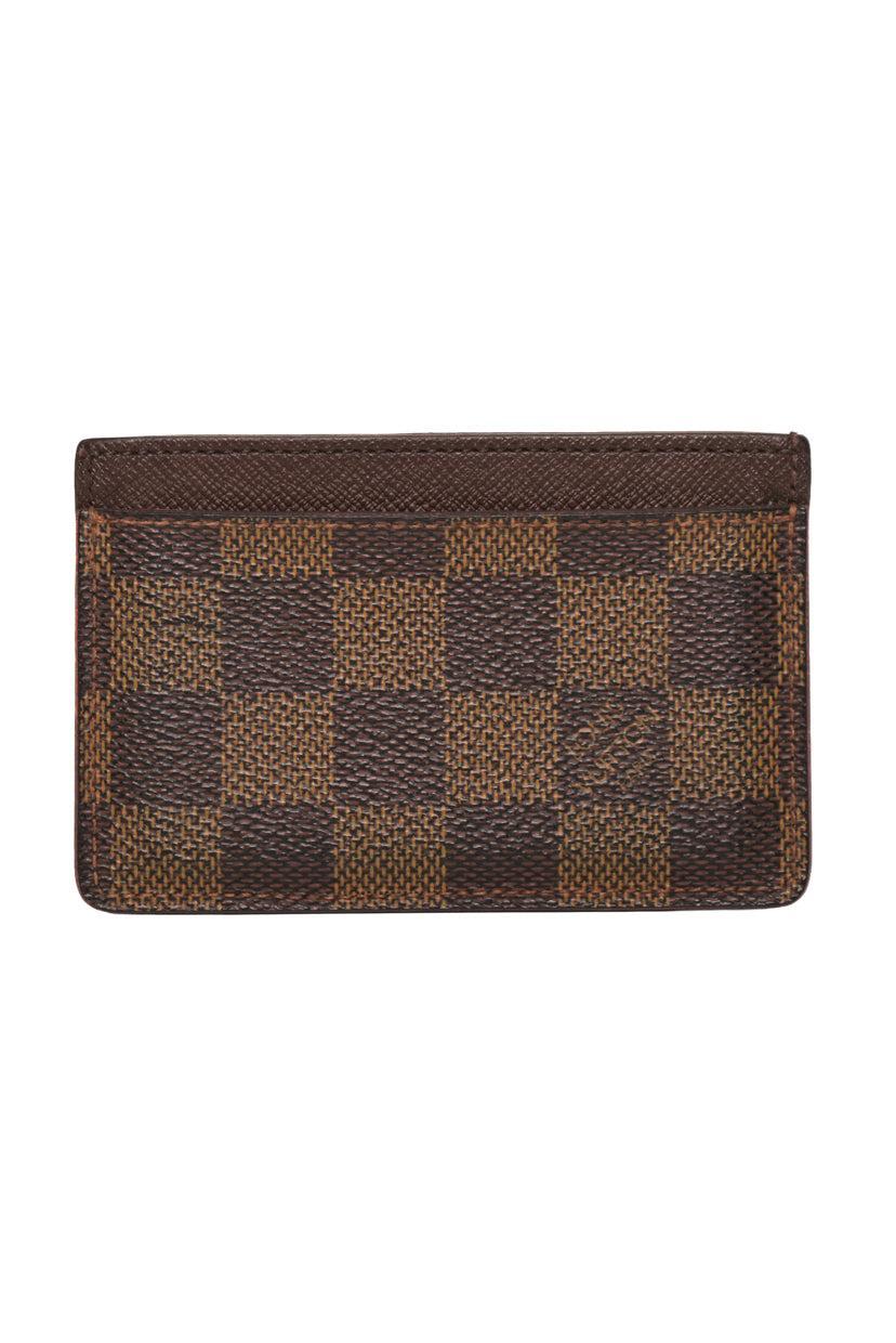 Louis Vuitton 2007 Damier Ebene Card Holder