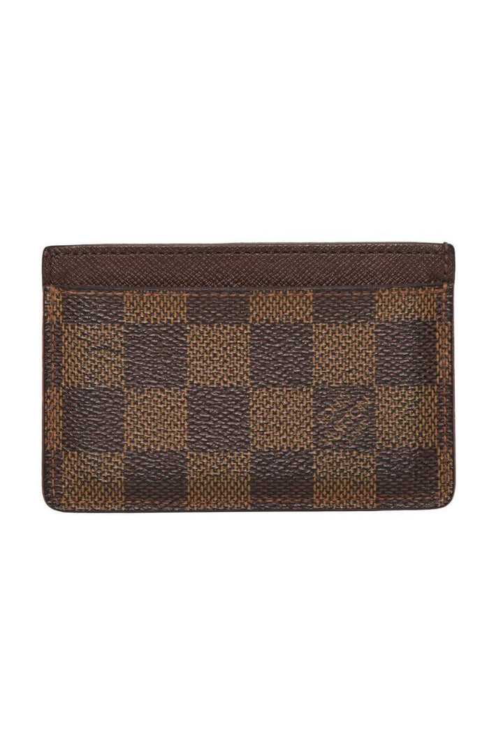 Louis Vuitton 2007 Damier Ebene Card Holder