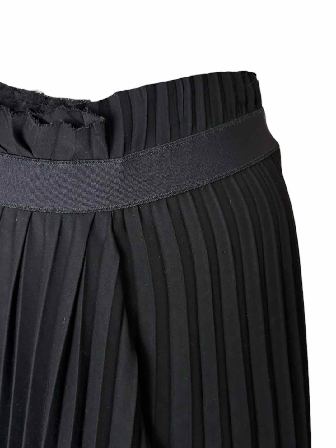 Balenciaga Pleated Logo Size 38 Skirt