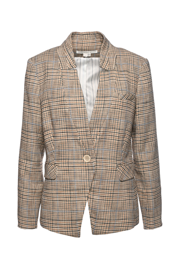 Veronica Beard Size 10 Plaid Dickey Blazer
