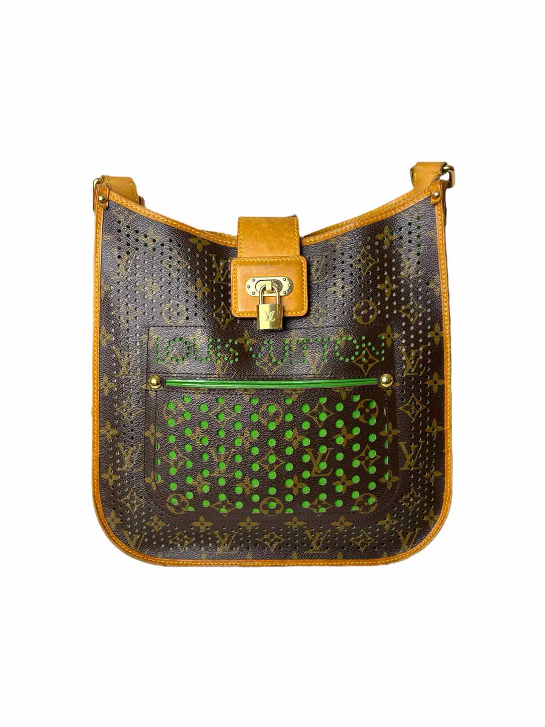 Louis Vuitton Perforated Musette  Purse