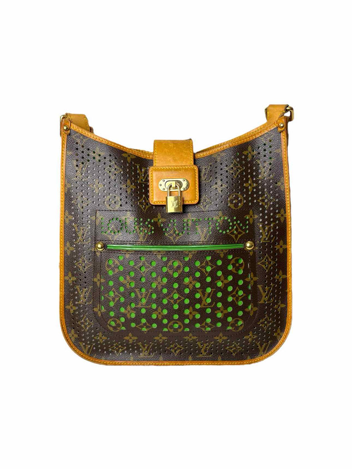 Louis Vuitton Perforated Musette  Purse
