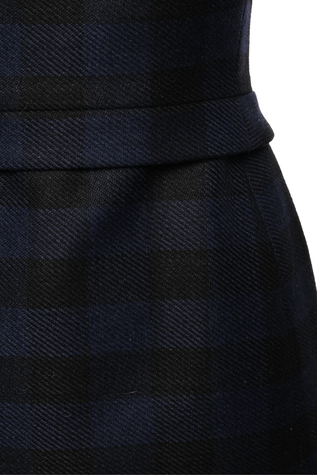 Christian Dior Size 6 Plaid Wool Blend Sleeveless Dress