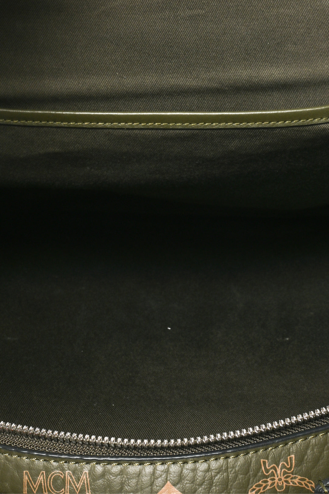 MCM Stark 40 Sea Turtle Green Visetos Canvas BackPack