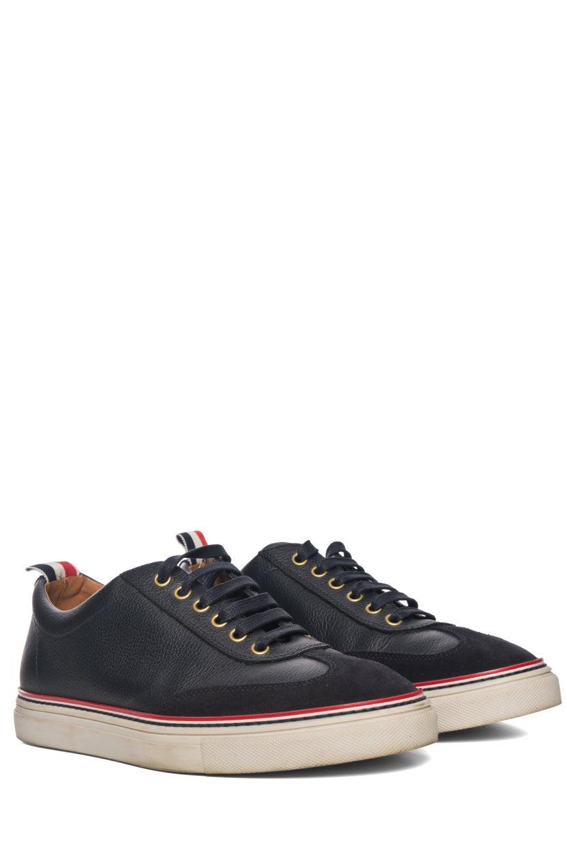 Mens Shoe Size 41.5 Thom Browne Men's Leather & Suede Low Top Sneakers