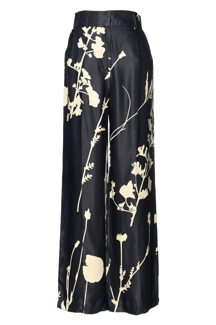 Eiko Ai Size S Floral Tencel-Blend Pants