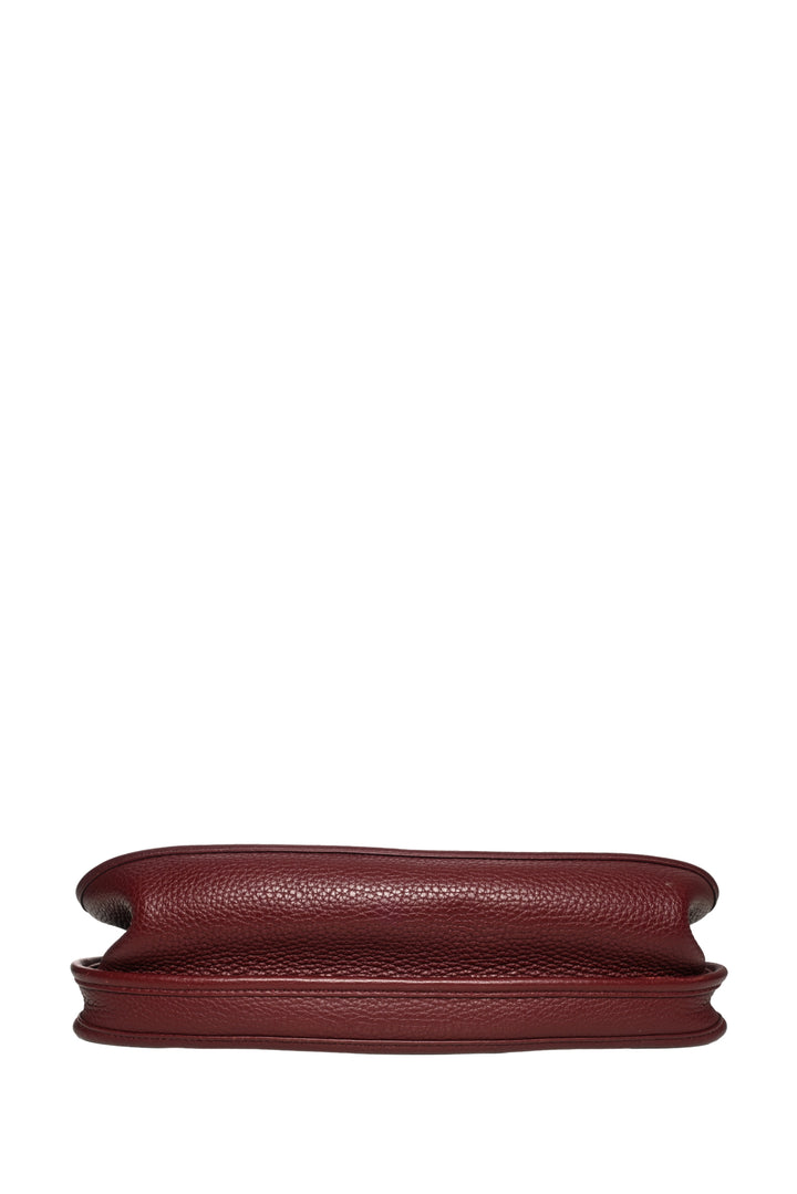 Hermes 2017 Clemence Leather Evelyne GM Crossbody