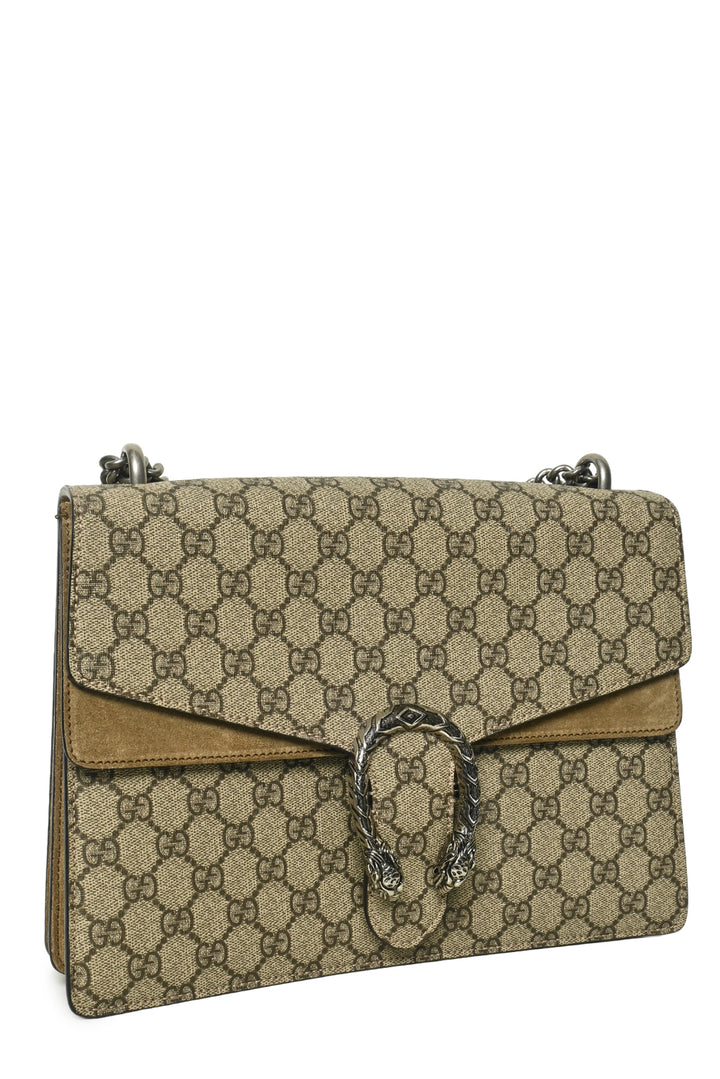 Gucci GG Supreme Monogram Medium Dionysus Shoulder Bag