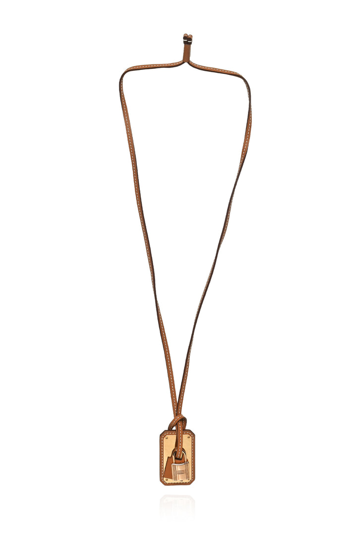 Hermes 2020 Cadenas Pendant Clochette Necklace