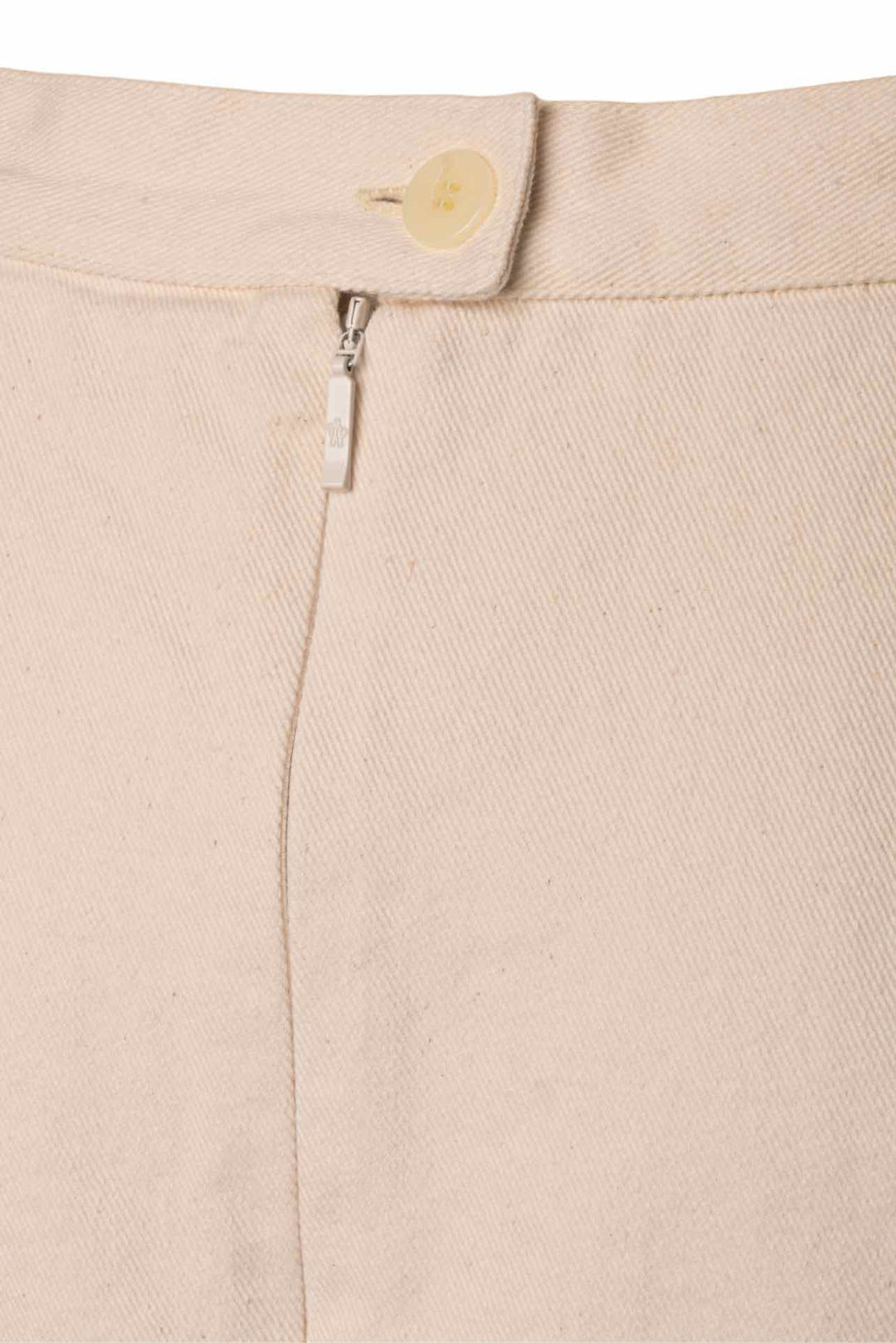 Moncler Size 6 Denim Midi Skirt